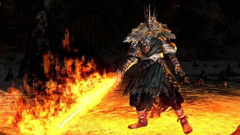 Dark Souls Lord Gwyn Boss Arena