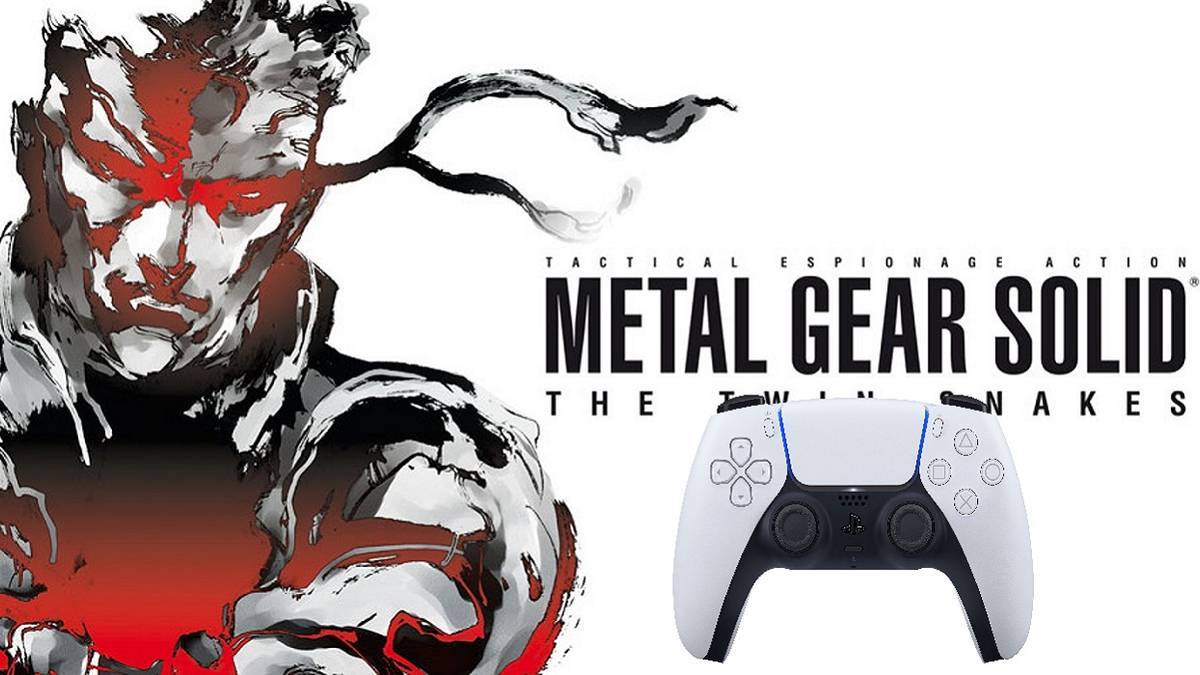 metal gear solid remake with ps5 controller