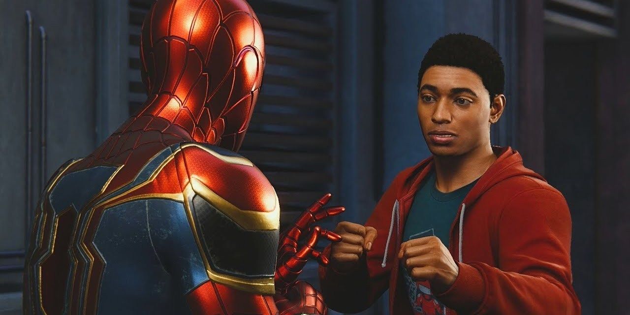 Spider-man and Miles morales
