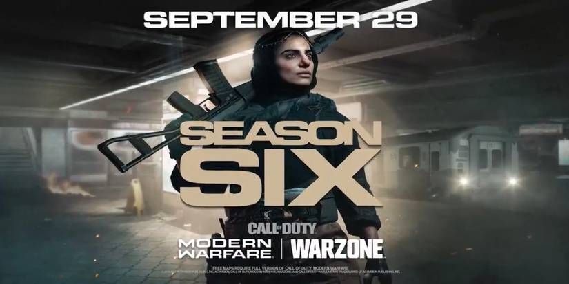 modern warfare season 6 logo with farah