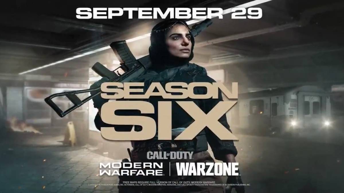 modern warfare season 6 logo with farah