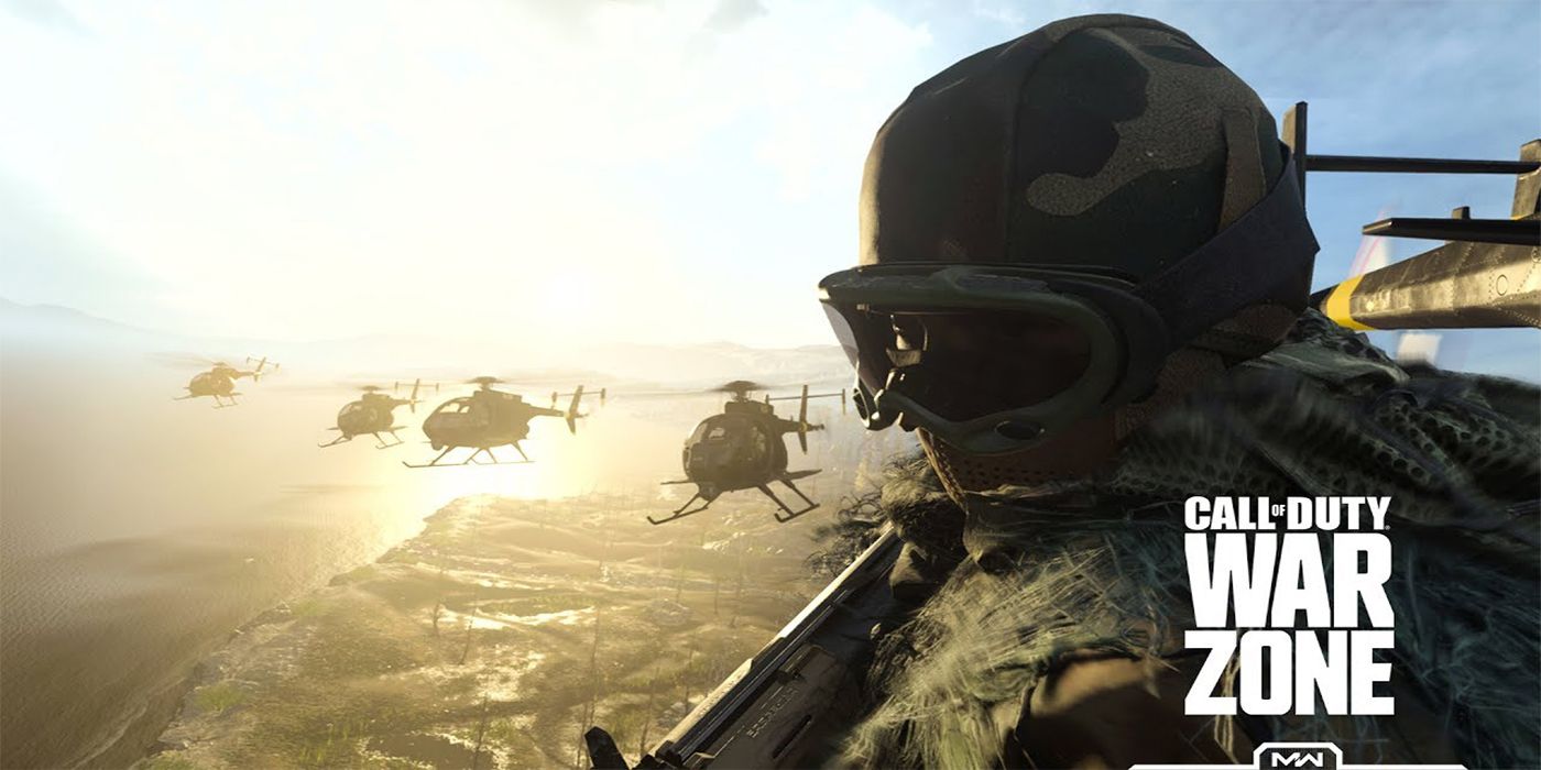 Warzone in helicopter