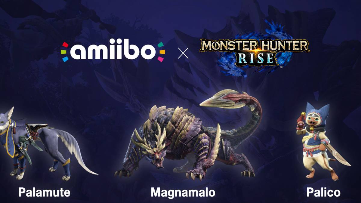 monster hunter rise amiibo