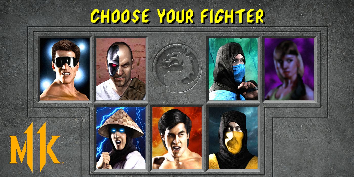 Mortal Kombat Character Select Mortal Kombat 11