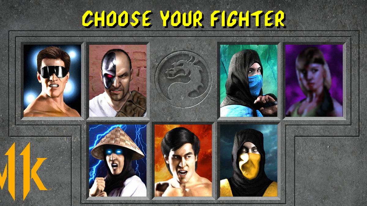Mortal Kombat Character Select Mortal Kombat 11