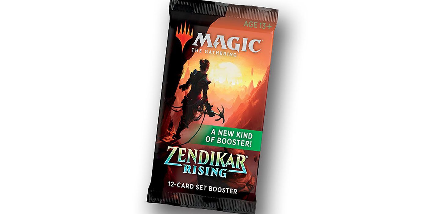 Magic Zendikar Rising Set Booster