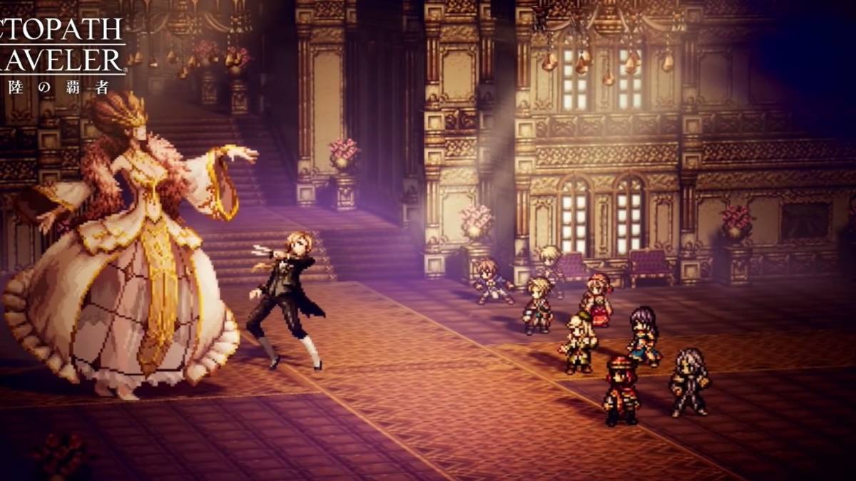 octopath traveler champions of the continent helminia boss battle