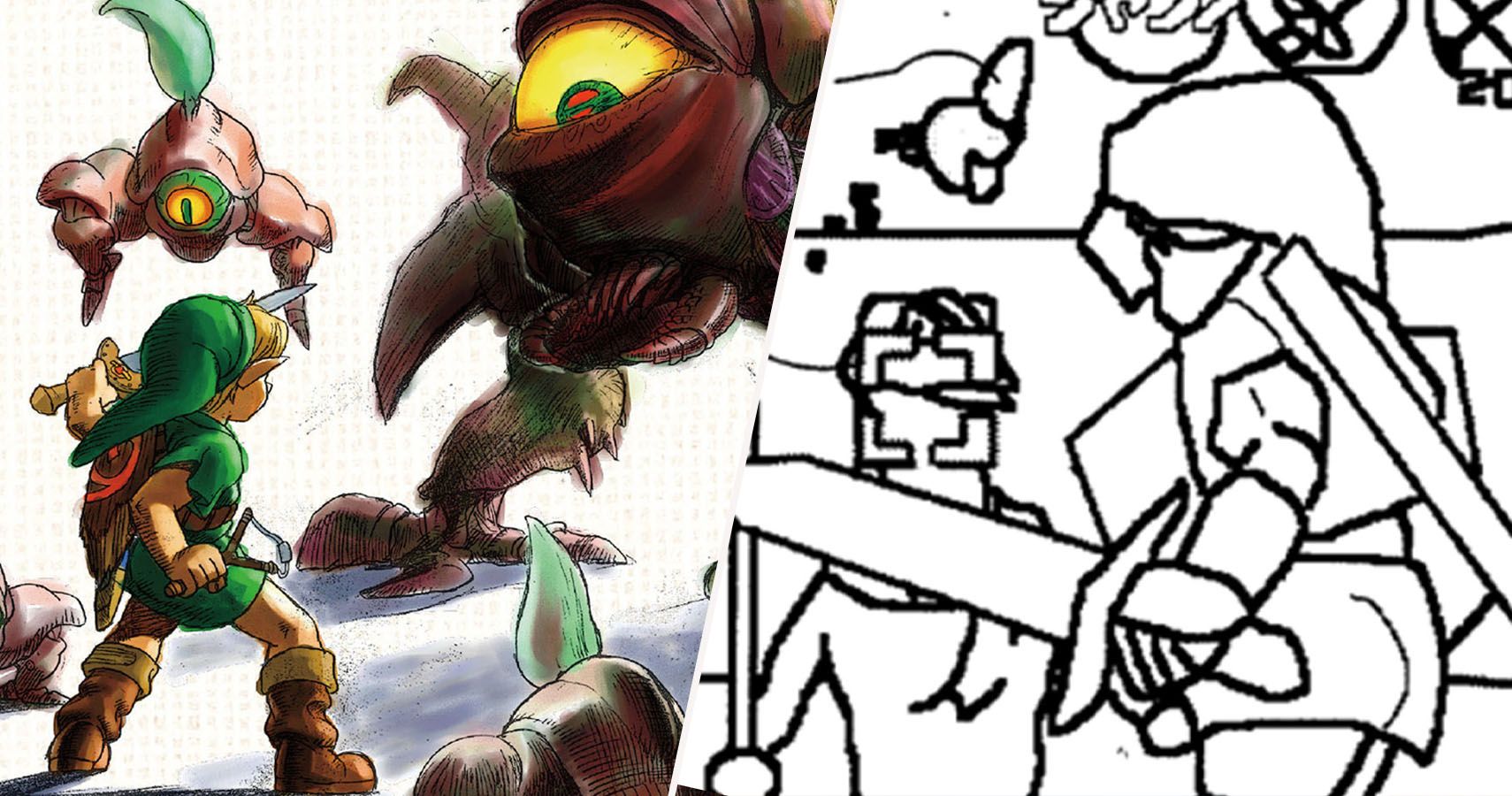 Zelda 10 Pieces Of Concept Art From Ocarina Of Time That Show Us What Could Have Been