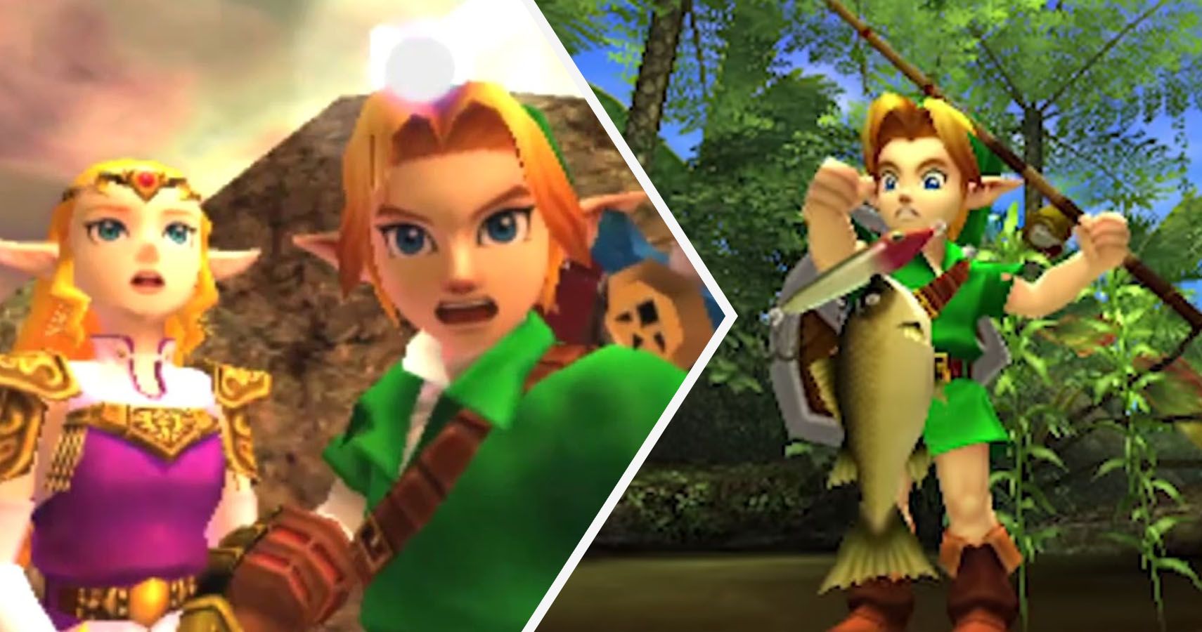 Zelda: Ocarina of Time, Nintendo 64 vs Nintendo 3DS