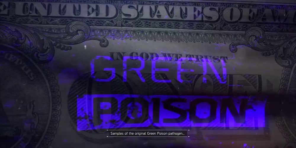 The Green Poison virus from The Division