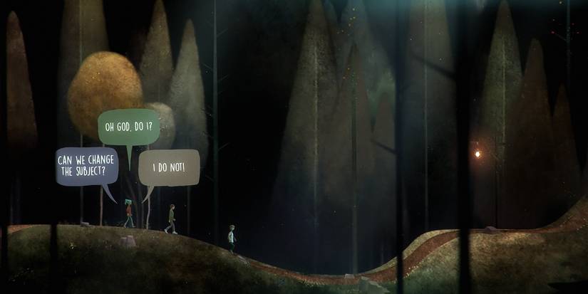 Oxenfree protagonists talking