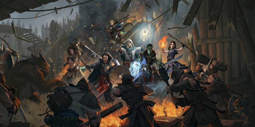 An isometric role-playing game