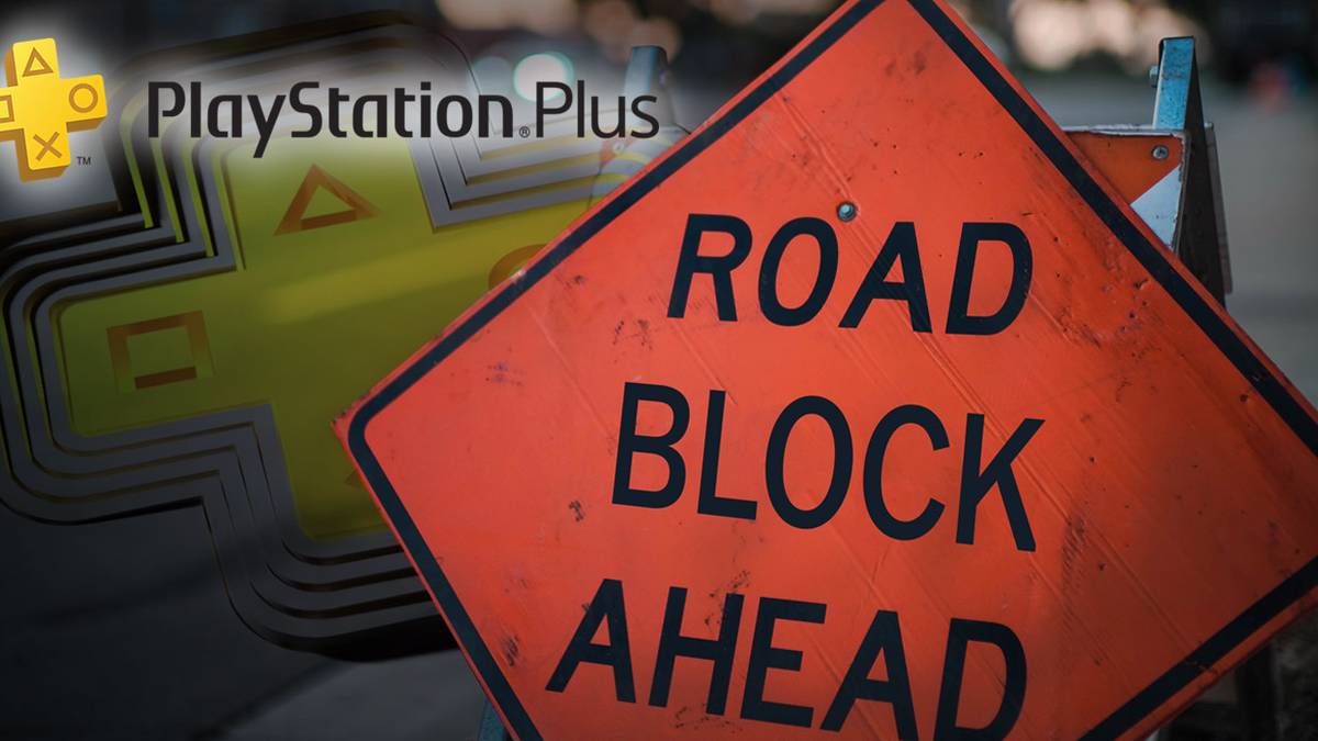 Playstation Plus Road Block