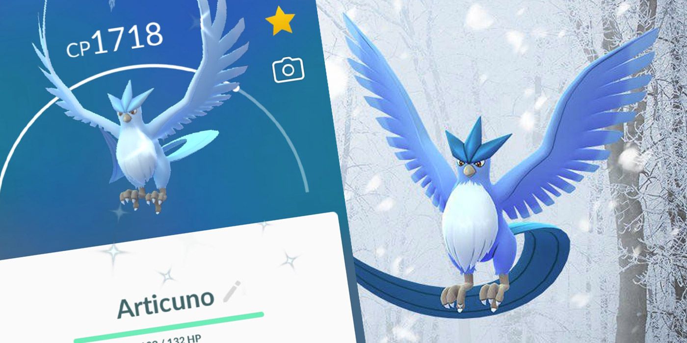 Shiny Articuno - Pokemon Go