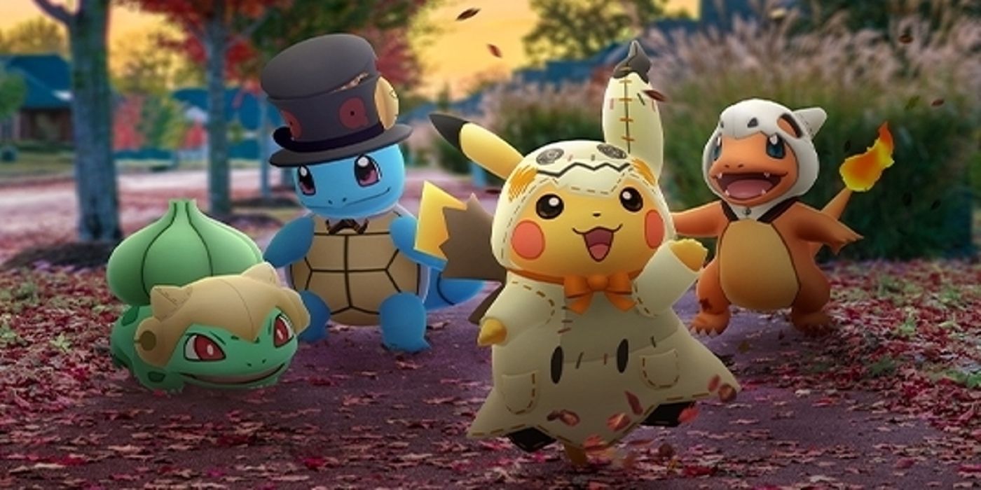 Pokemon Go Halloween Datamine Hints At Runerigus New Costumes And More