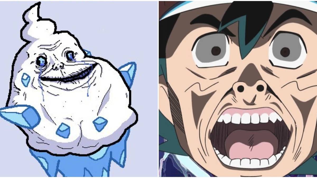 forever a cone pokemon meme ash reaction