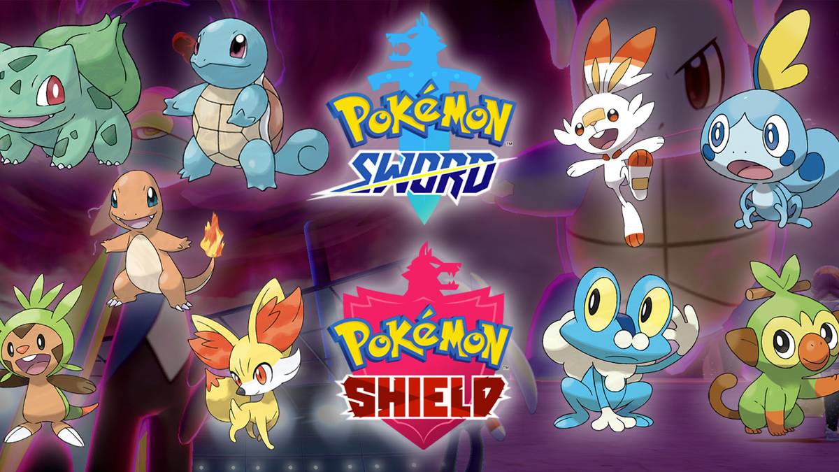Pokemon Sword and Shield Starters