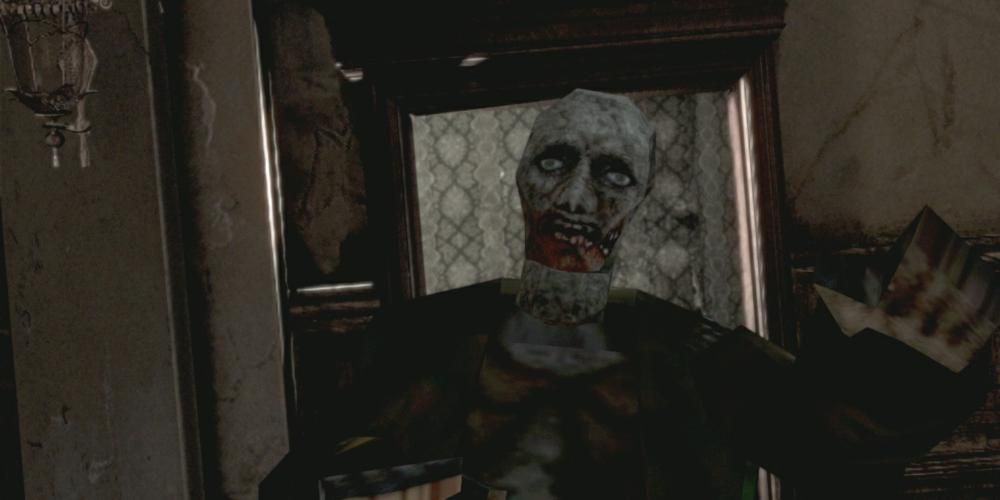 A zombie in Resident Evil