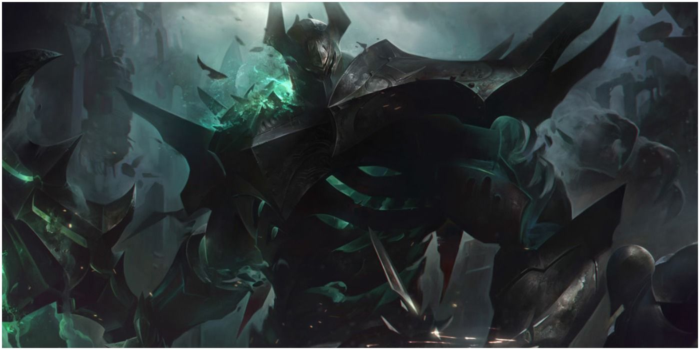 Mordekaiser laying waste to his enemies