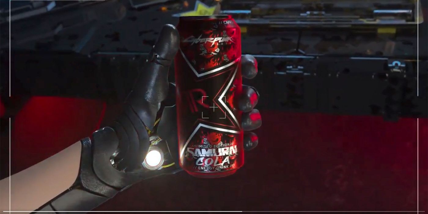 samurai cola cyberpunk 2077 rockstar energy minuman menjual bekerja perusahaan sama dengan partners gamebrott