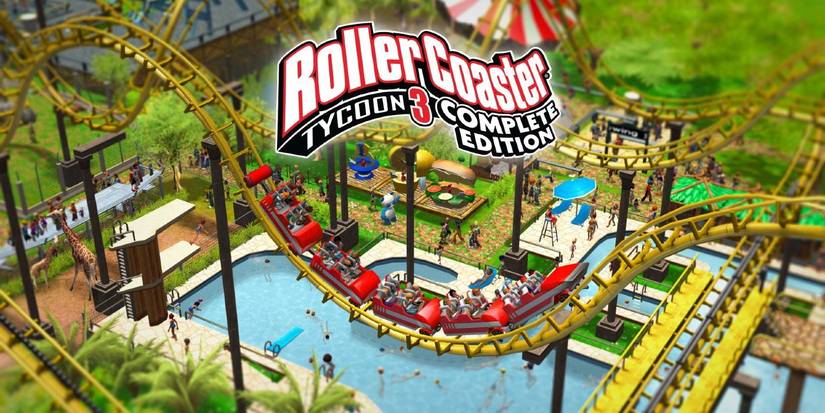 rollercoaster tycoon 3 complete edition - title art