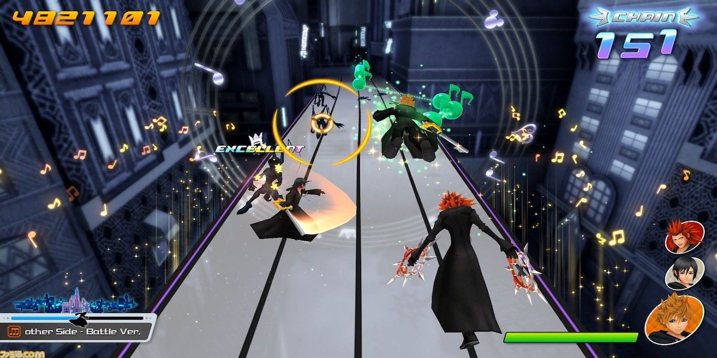 kingdom hearts melody of memory game modes story details