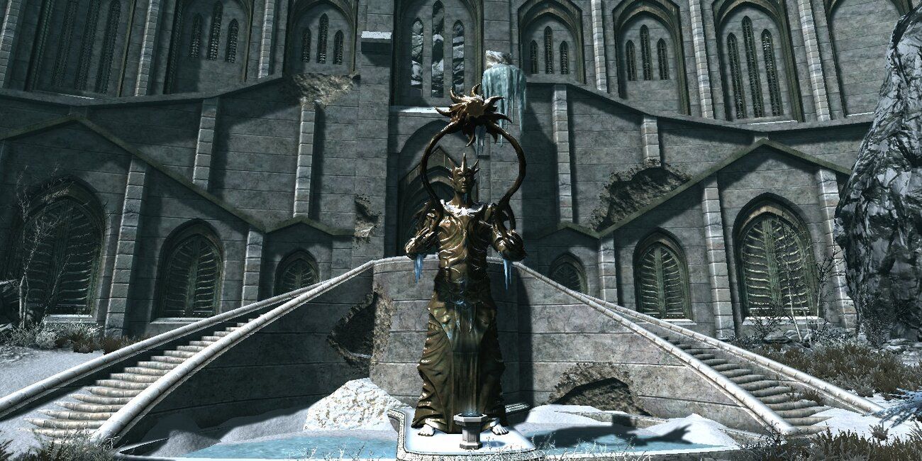 Statue of Auri-El Skyrim