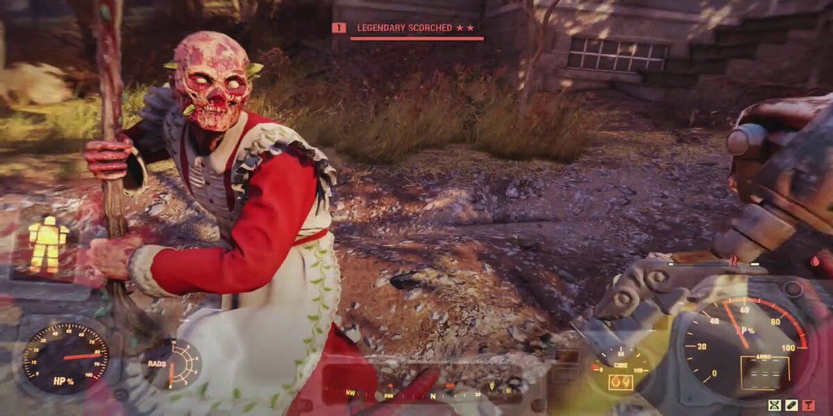 Scorched attacking player in fallout 76