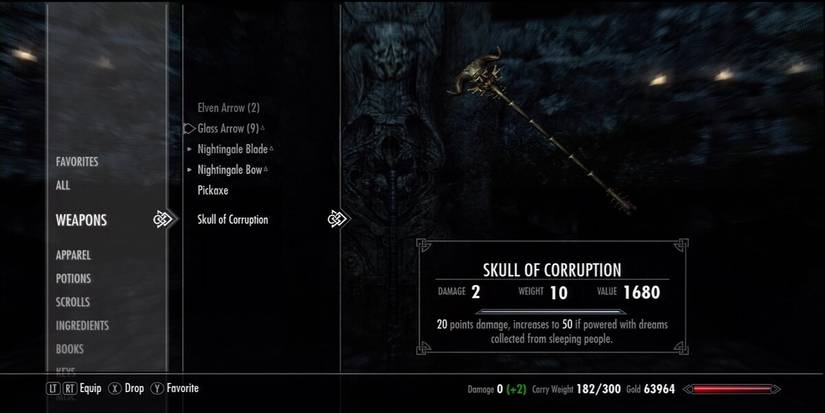 Skyrim Skull Of Corruption