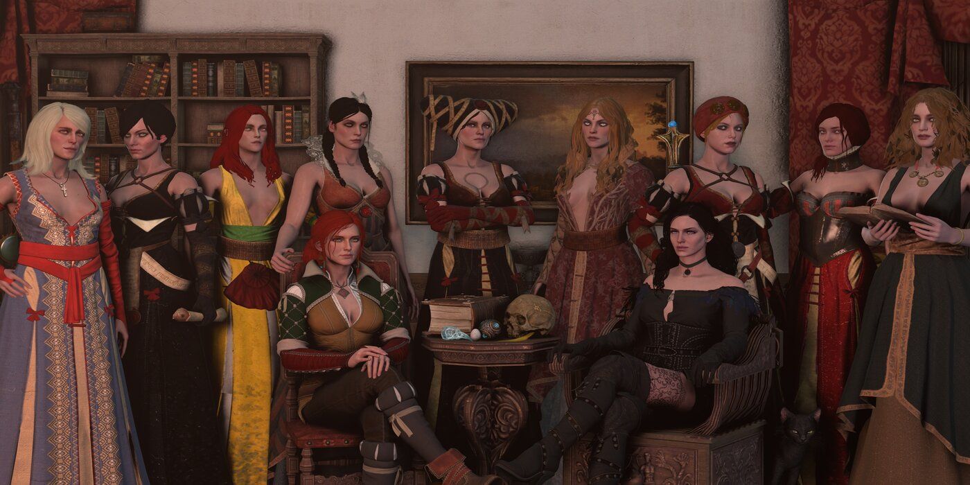 women in the witcher 3