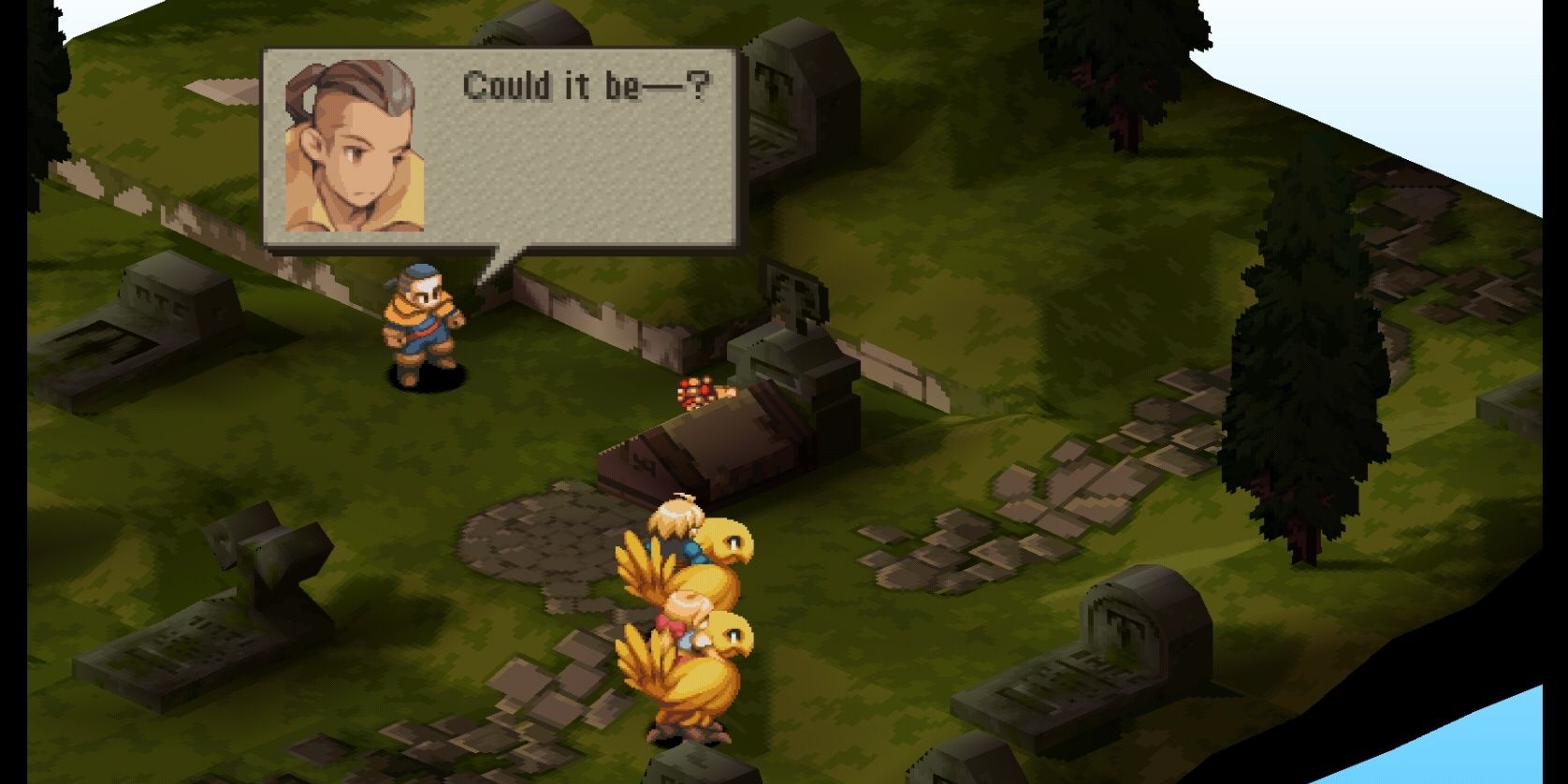 Ending from Final Fantasy Tactics.