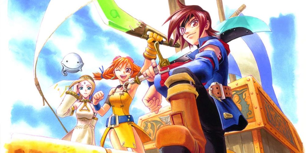 Promo material for Skies of Arcadia