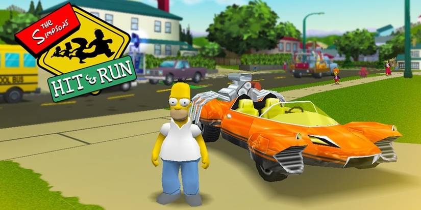 Homer in The Simpson's Hit & Run