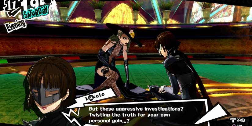 Persona 5 Sae Talking