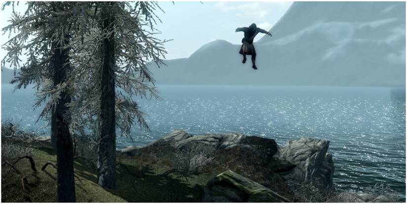 skyrim wizard falling from the sky