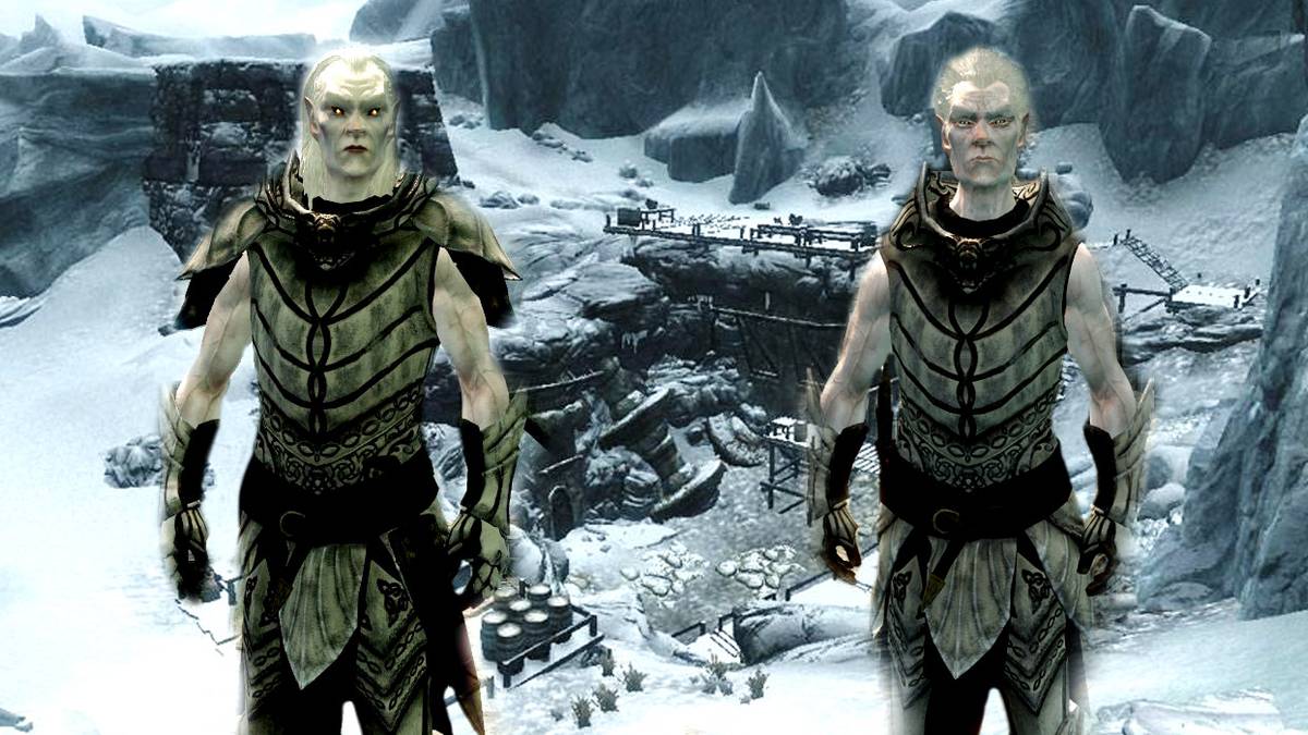 skyrim snow elves