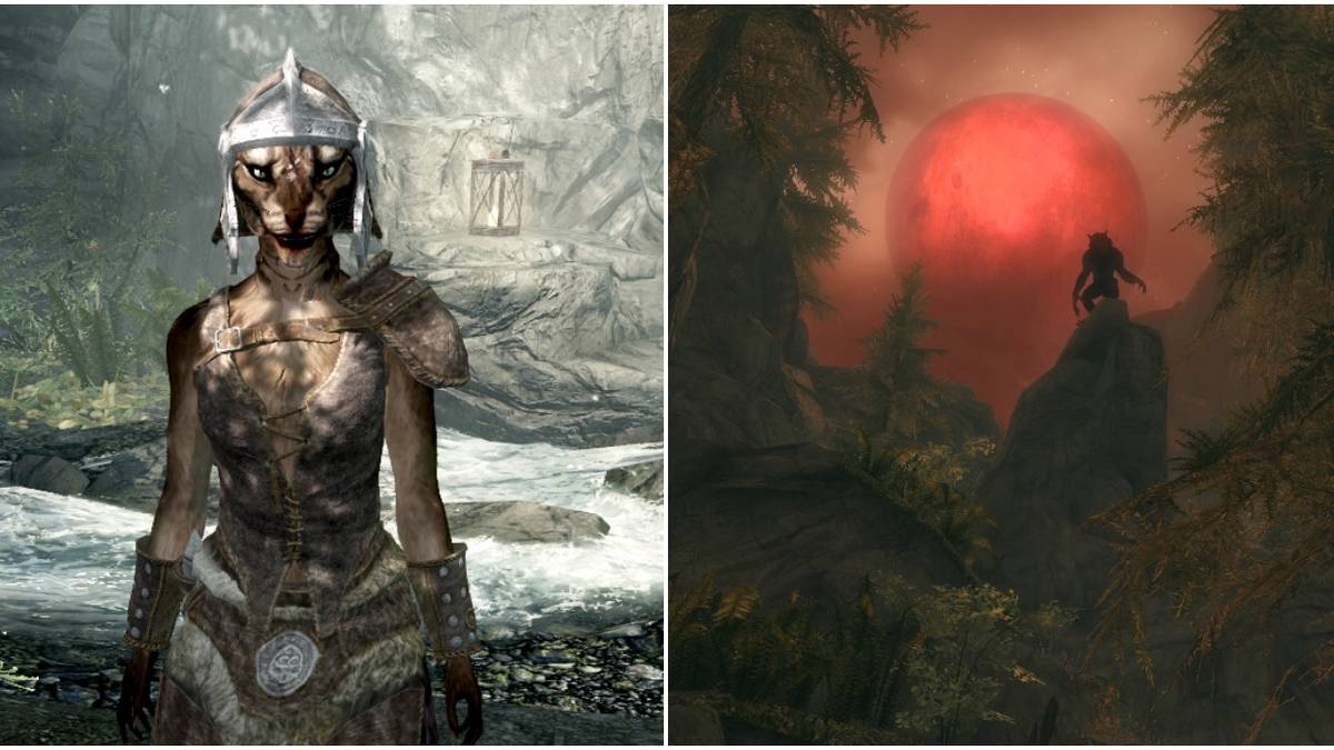 skyrim tsrasuna khajiit hunter hircine