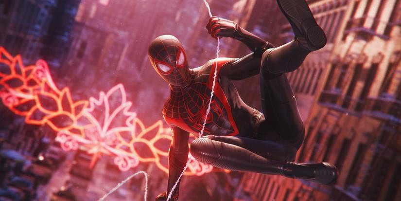 Miles Morals swinging