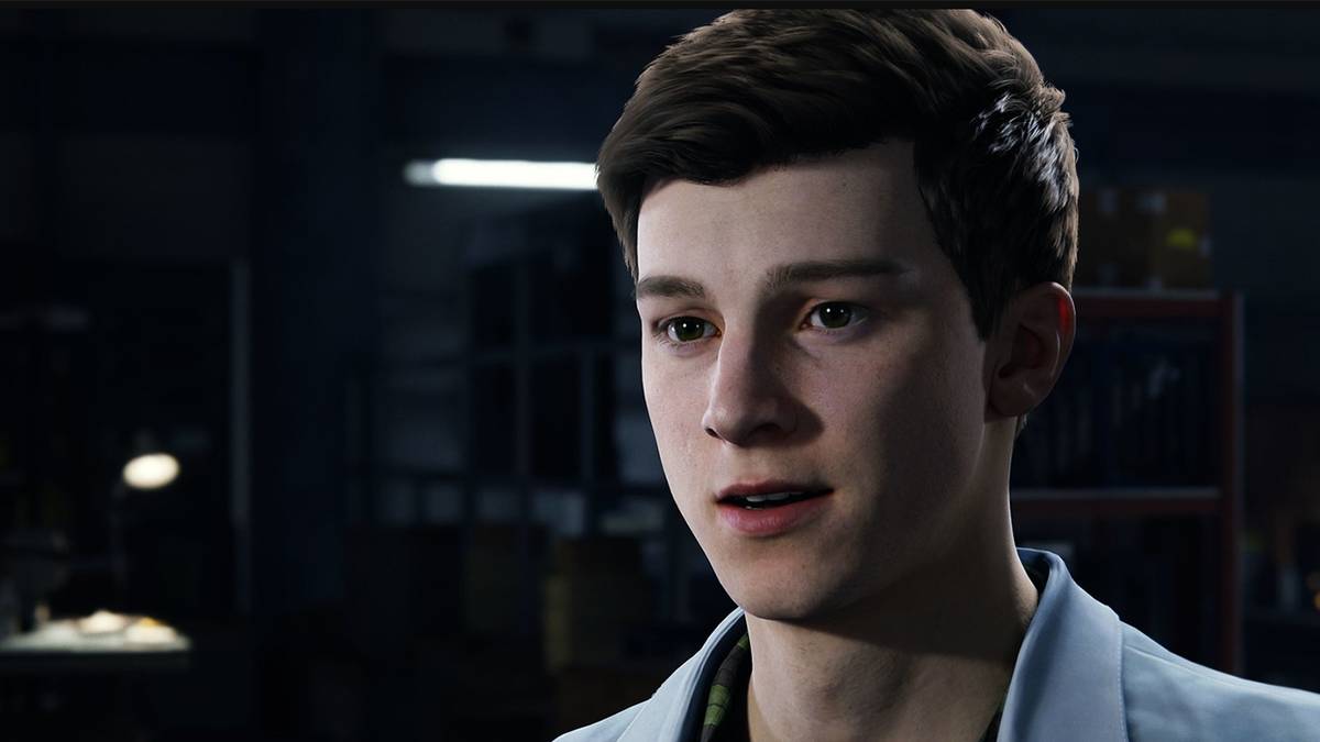 Peter Parker new face