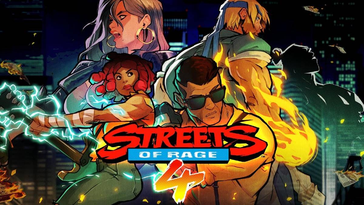 streets of rage 4 key art