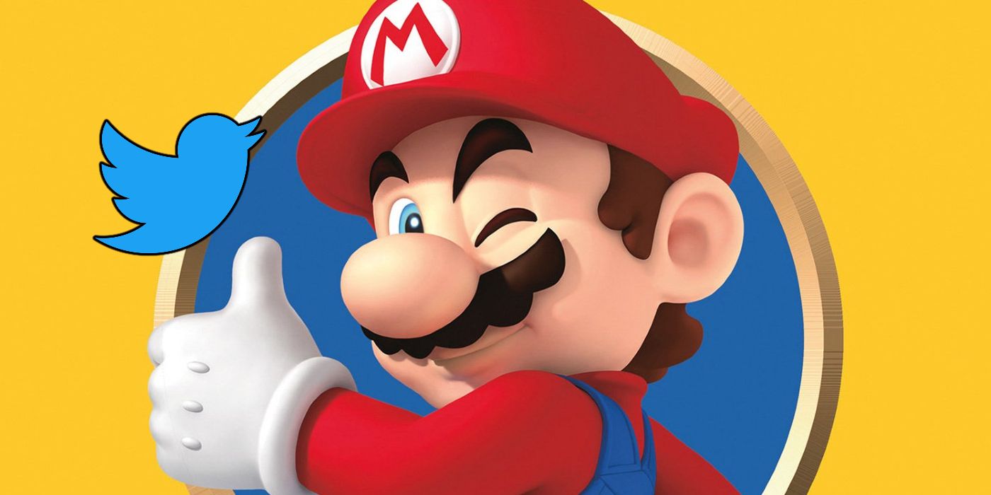 Super Mario 35th anniversary twitter emoji