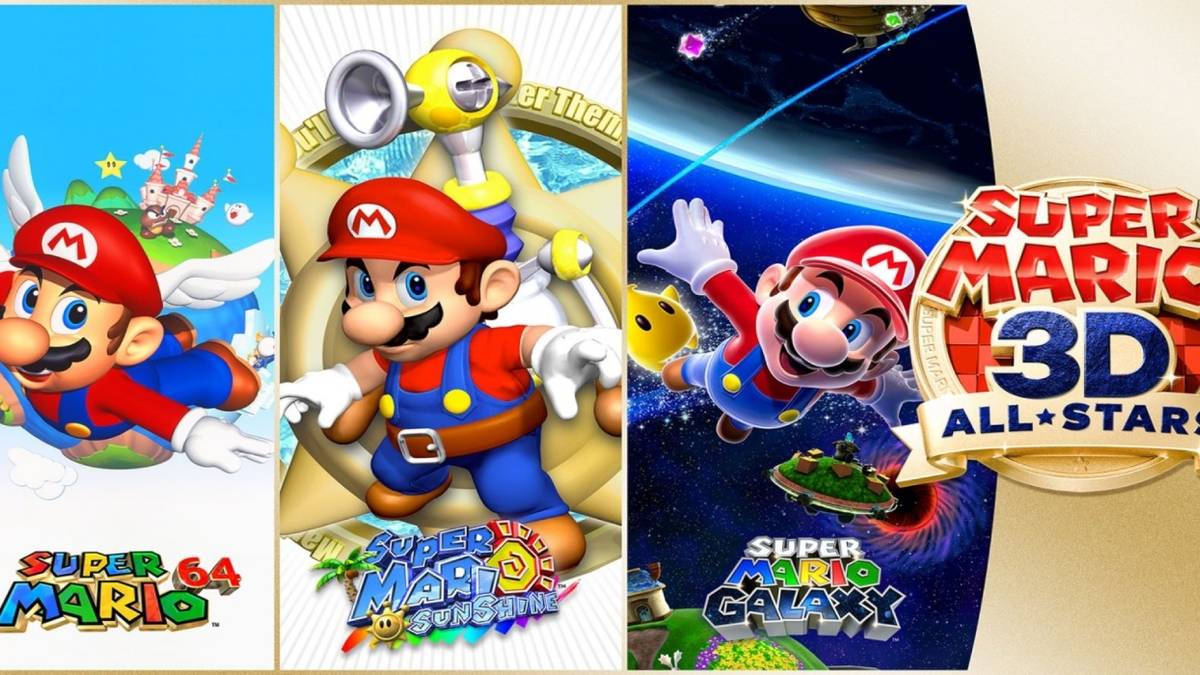 super mario 3d all stars key art