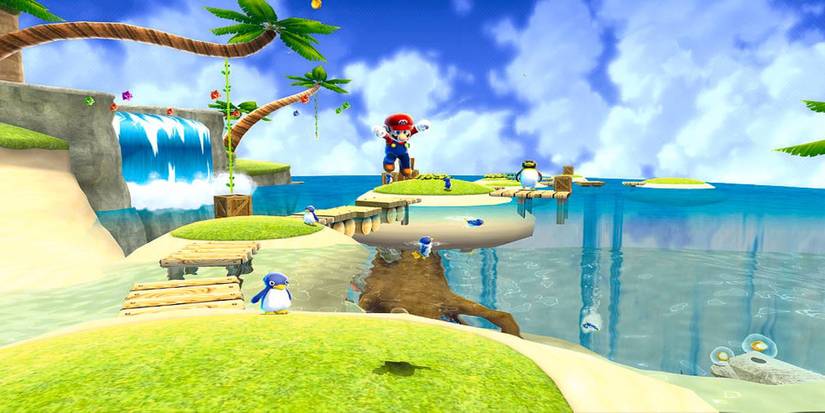 super mario galaxy gameplay