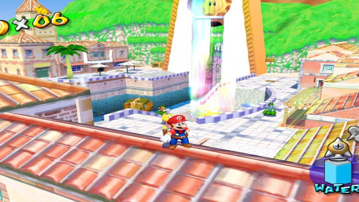 super mario sunshine gameplay