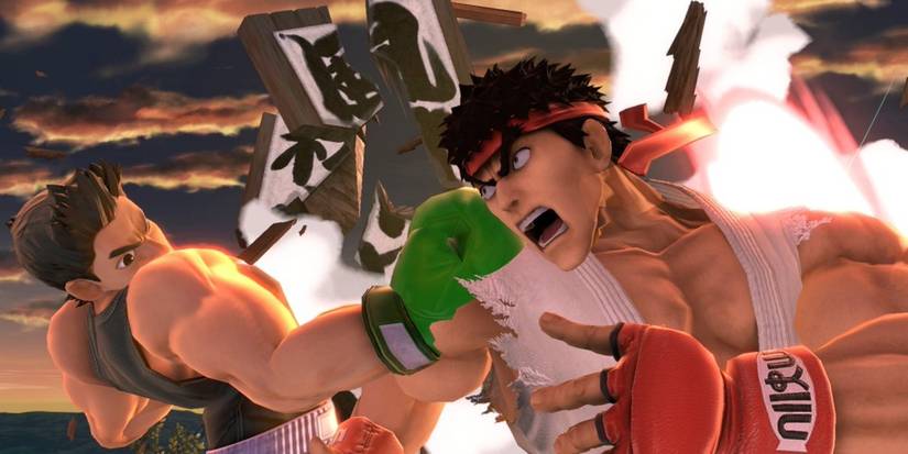super smash bros ultimate little mac ryu punch