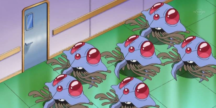 Tentacruel walk down the hallway