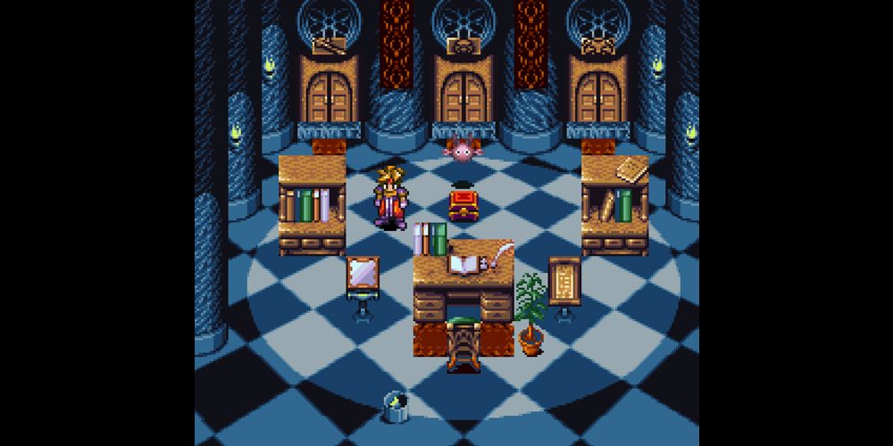 A screenshot from Terranigma (SNES)