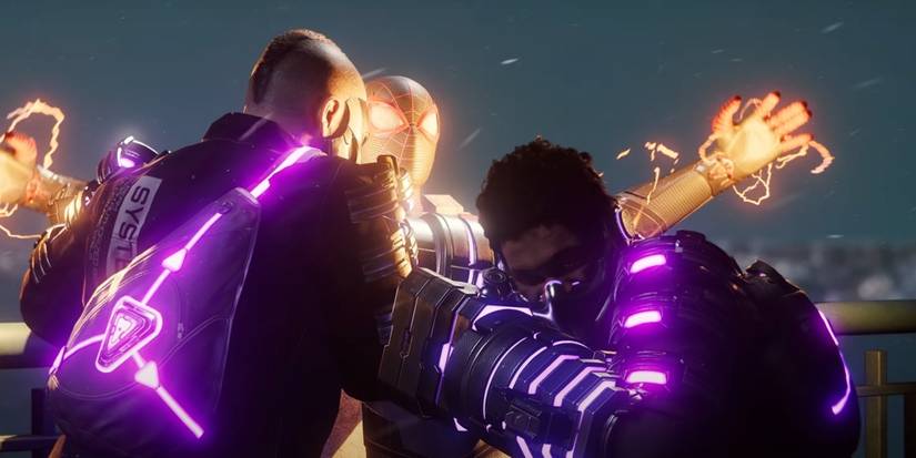 the Underground spider man miles morales fight