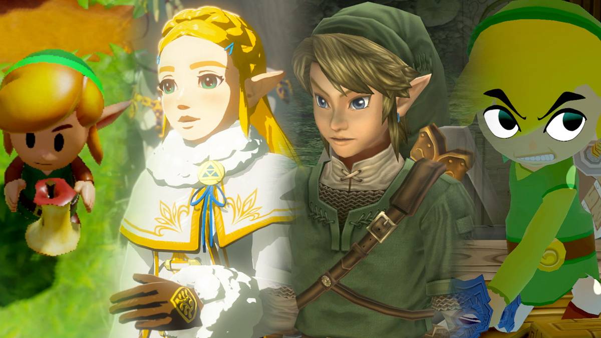 The Legend of Zelda 35th various games