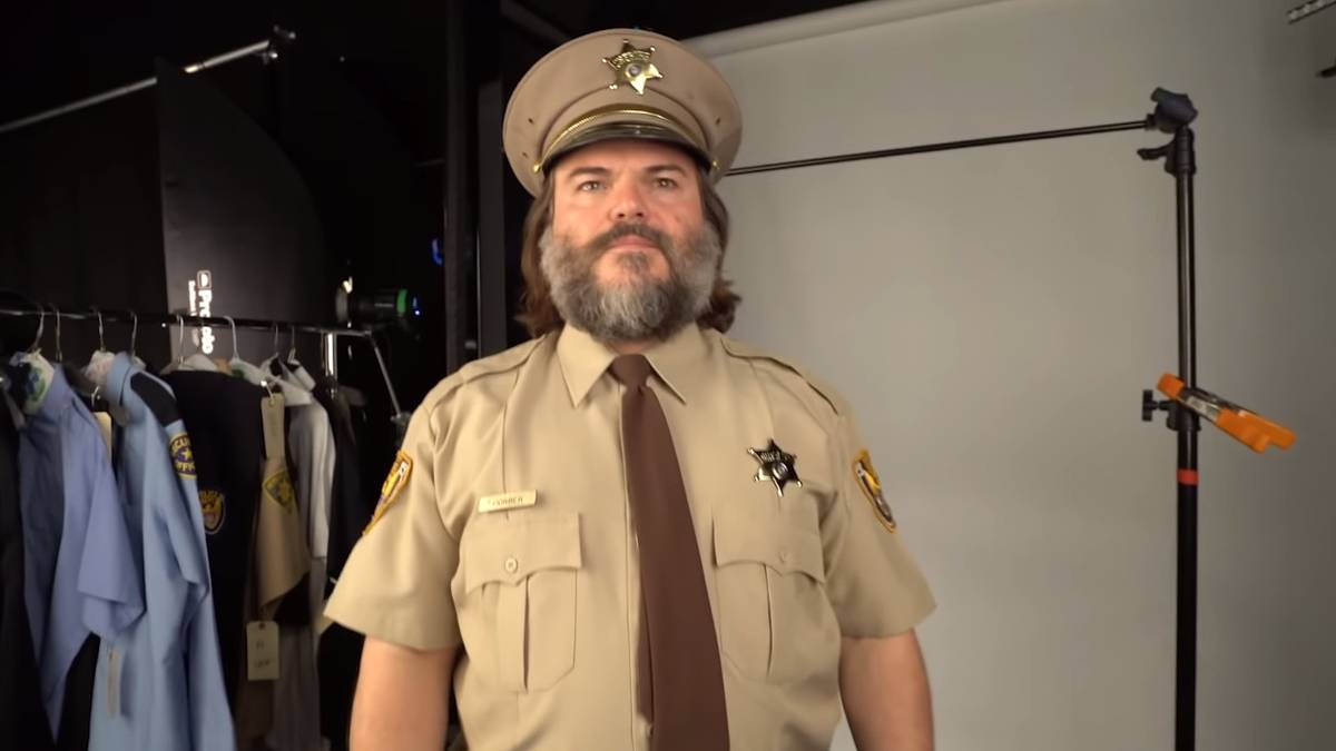 jack black officer dick mocap